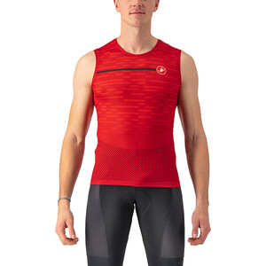 Castelli Insider Maillot sans manches Homme, rouge rouge