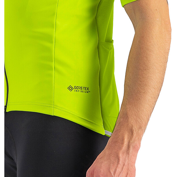 Castelli Perfetto RoS 2 Wind SS Jersey Men electric lime