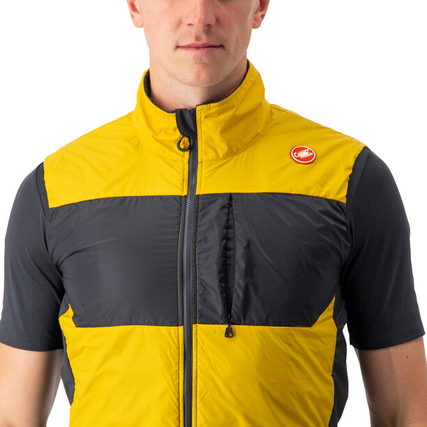 Castelli Unlimited Veste Homme, jaune/gris