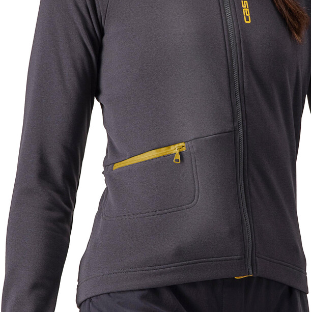 Castelli Unlimited Trail LS Jersey Mujer, gris
