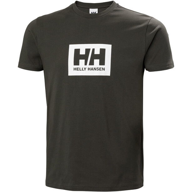 Helly Hansen HH Box T-Shirt Col Ras-Du-Cou Homme, gris