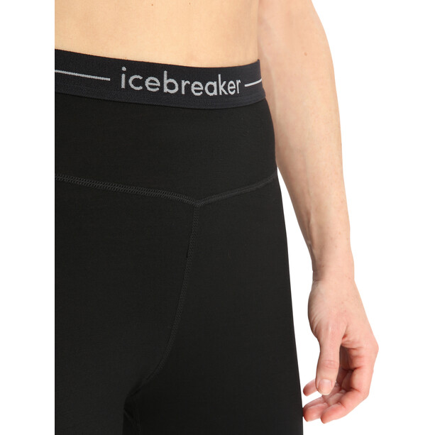 Icebreaker ZoneKnit 200 Legging Dames, zwart/grijs