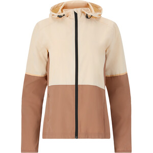 Endurance Kinthar Hooded Jacket Dames, beige/bruin beige/bruin