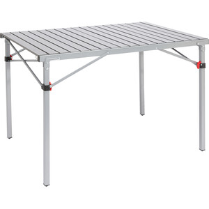 CAMPZ Kyoto Table AL 107x70x70cm, srebrny srebrny
