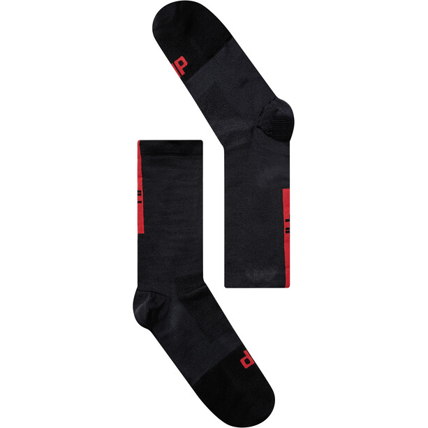 dhb Aeron Lange sokken, rood/zwart