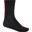 dhb Aeron Tall Socken rot/schwarz
