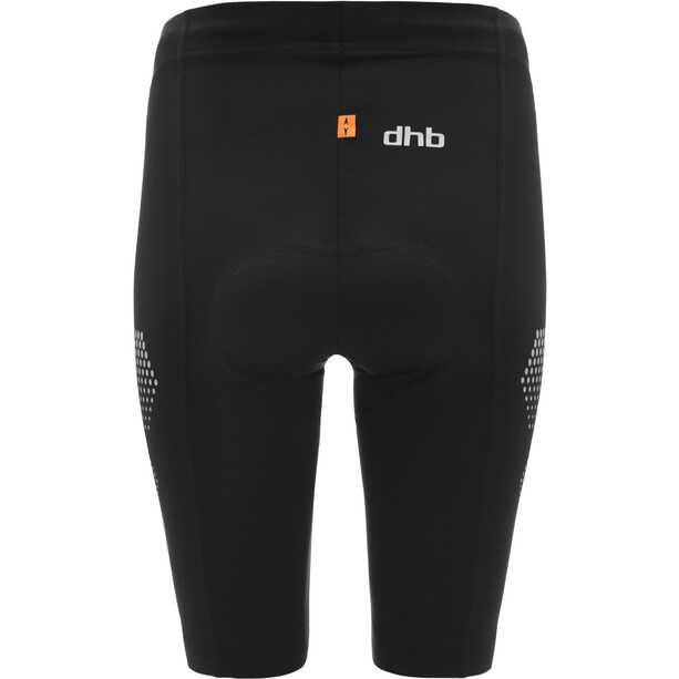 dhb Flashlight Pantalones cortos de cintura Mujer, negro