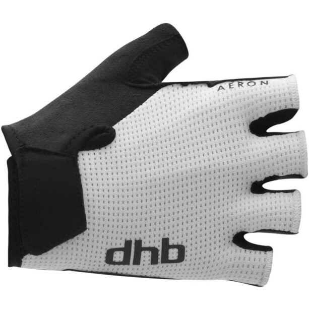 dhb Aeron 2.0 Kurzfinger Gel Handschuhe Herren weiß/schwarz