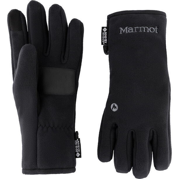 Marmot Infinium WINDSTOPPER Fleece Gloves, negro