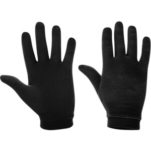 Löffler Merino Woll-Handschuhe schwarz schwarz