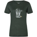 super.natural Blossom Boots Tee Mujer, verde verde