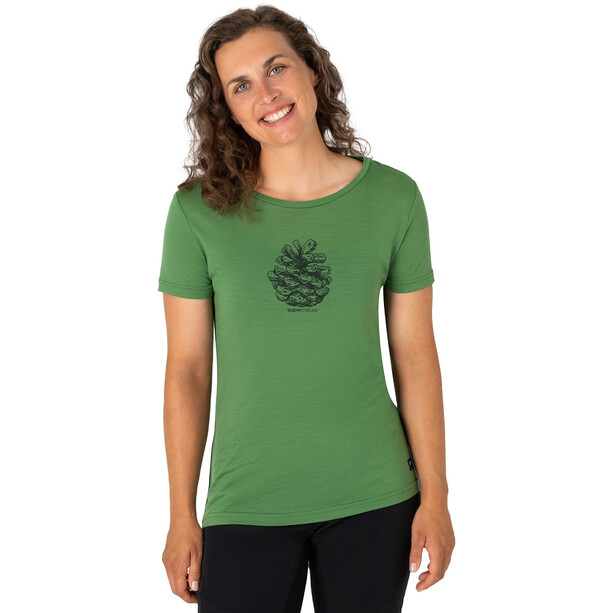 super.natural Pine Cone T-shirt Dam grön