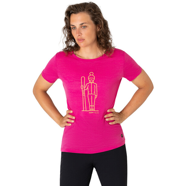 super.natural Skianto T-shirt Dam pink