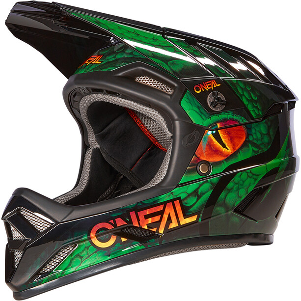 O'Neal Backflip Helm schwarz/grün