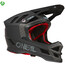 O'Neal Blade Carbon IPX Helm grau/schwarz