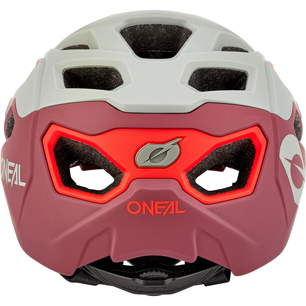 O'Neal Pike 2.0 Kask rowerowy Solid, szary/czerwony