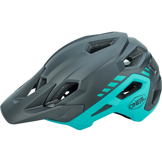 O'Neal Trailfinder Casque Solid, noir/turquoise