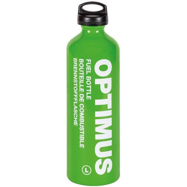 Optimus Botella de combustible 1L con Bloqueo Seguridad para Niños, verde