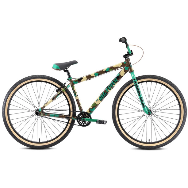 SE Bikes Big Flyer 29", vihreä/ruskea