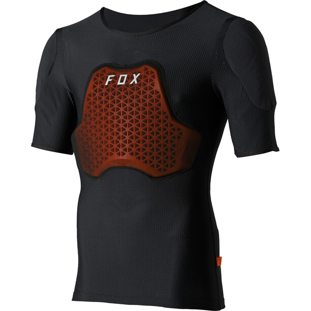 Fox Baseframe Pro Camiseta protectora de las SS Jóvenes, negro