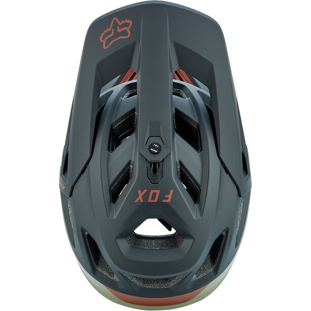 Fox Proframe RS Helmet Men, musta/oliivi