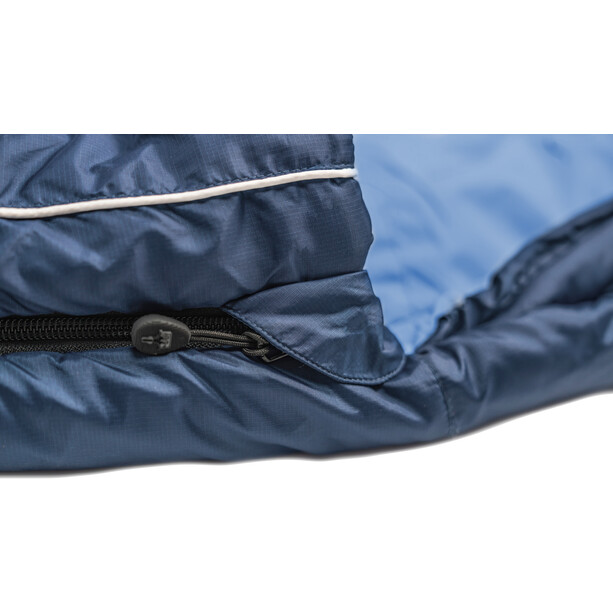 Grüezi-Bag Biopod Wool Goas Cotton Comfort Sovepose, blå