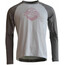 Zimtstern PureFlowz Camiseta Manga Larga Hombre, gris