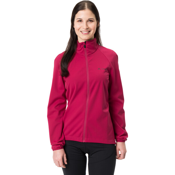 VAUDE Matera Giacca Softshell Donna, rosso