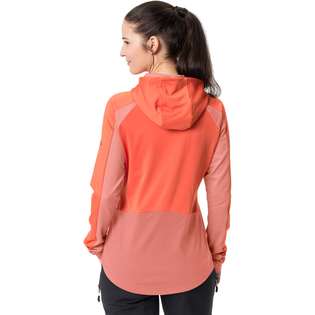 VAUDE Qimsa II Langarm Shirt Damen pink/orange