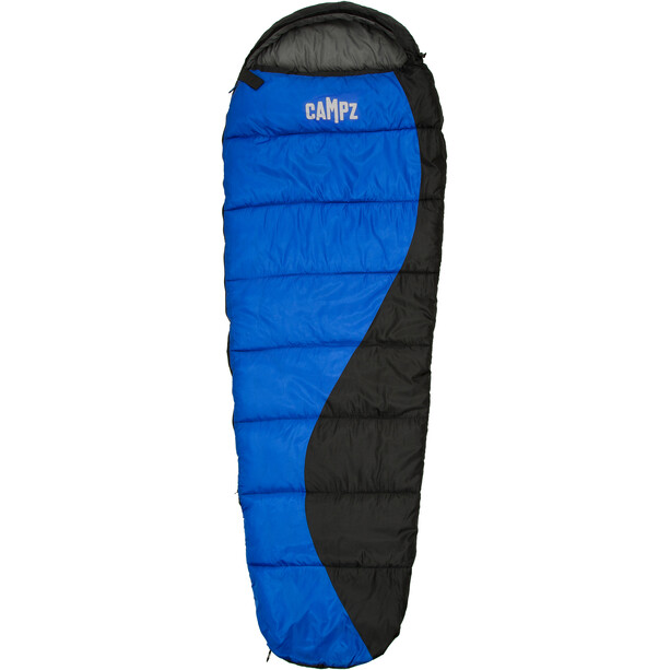 CAMPZ Trekker 300 Bolsa de dormir Comfort, azul/negro