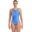 arena Lightdrop Back Marbled One Piece Swimsuit Women royal/royal multi