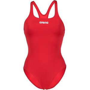 arena Team Pro Solid Einteiliger Badeanzug Damen rot rot