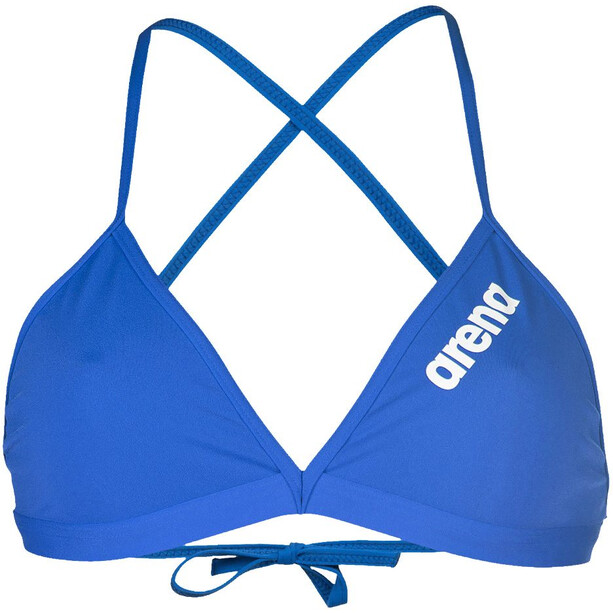 arena Team Top Tie Back Solid Top Women royal/white