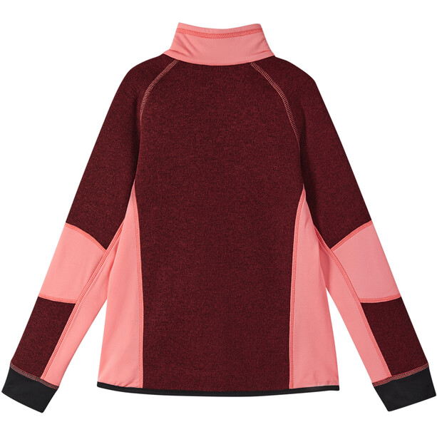 Reima Laskien Fleece Pullover Mädchen rot/pink