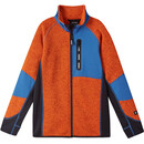 Reima Liukuen Fleece trui Jongeren, oranje/blauw