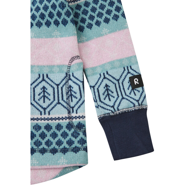 Reima Northern Fleece trui Jongeren, blauw/roze