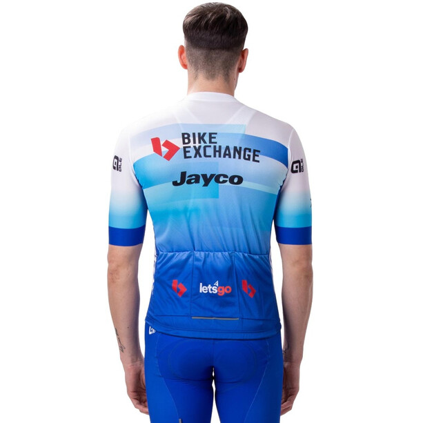 Alé Cycling Prime Kurzarm Trikot Herren blau/weiß