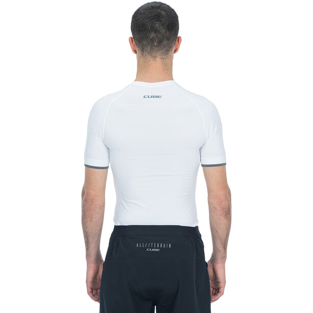 Cube Race Be Cool SS Baselayer Homme, blanc