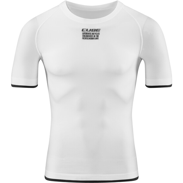 Cube Race Be Cool SS Baselayer Homme, blanc