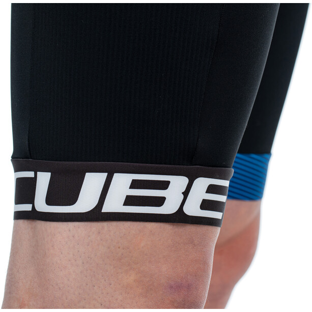 Cube Teamline Bib Shorts Heren, zwart