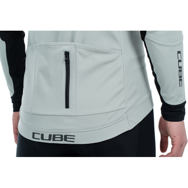 Cube Teamline Multifunctionele jas Heren, zwart/grijs
