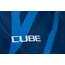 Cube ATX CMPT Kurzarm Trikot mit durchgehendem Reißverschluss Herren blau