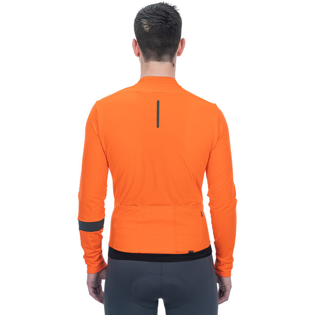 Cube Blackline Flash Koszulka rowerowa z długim rękawem Mężczyźni, pomarańczowy