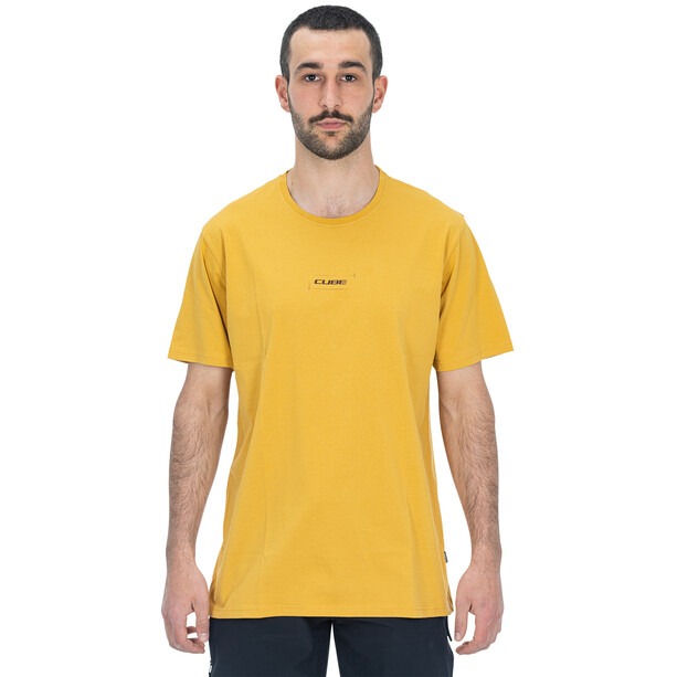 Cube Hot Dog Organic T-Shirt GTY FIT Men, amarillo