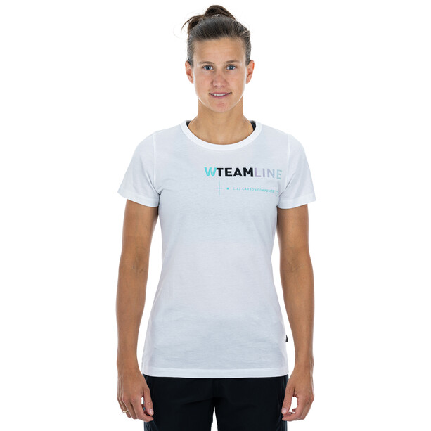 Cube Teamline Organic Koszulka Kobiety, biały