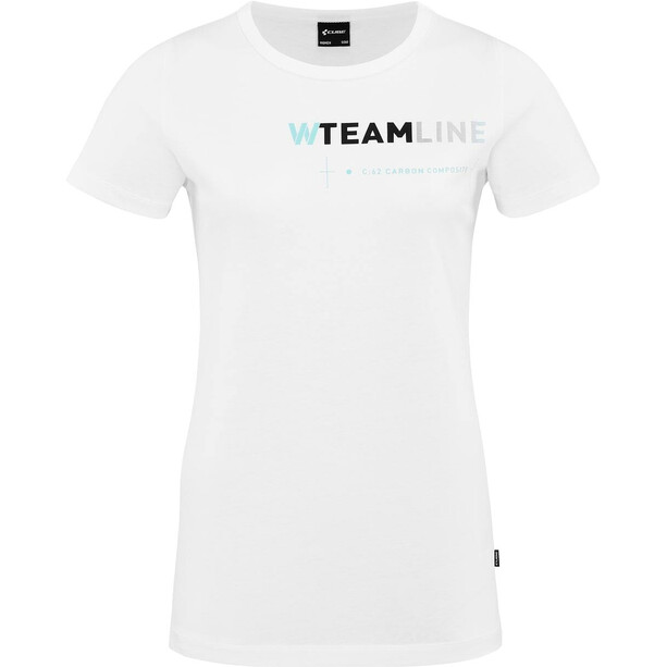 Cube Teamline Organic T-Shirt Femme, blanc
