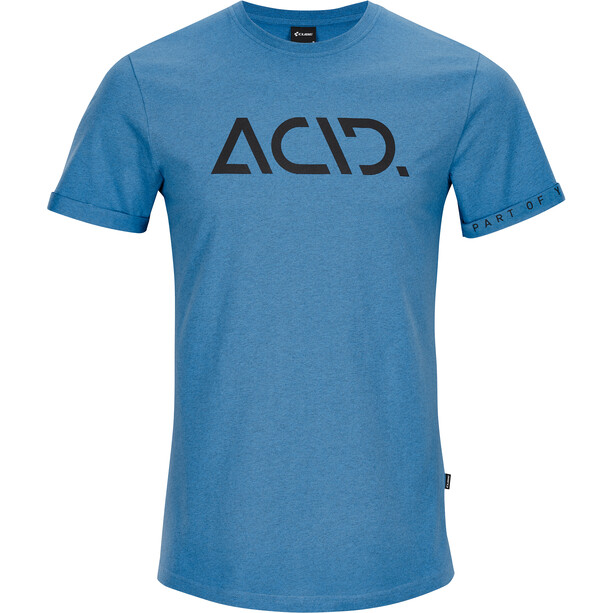 Cube ACID Classic Logo Organic Koszulka Mężczyźni, niebieski