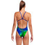 Funkita Single Strength Strój kąpielowy z jednym kawałkiem Kobiety, zielony/niebieski