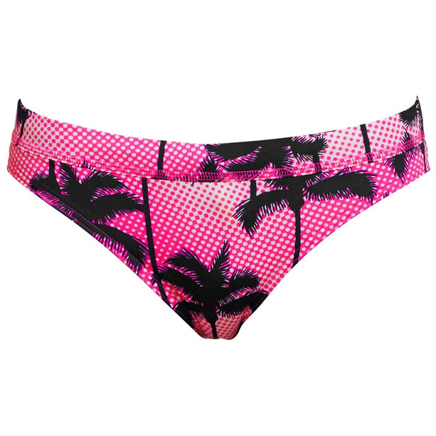 Funkita Sports Bikini Slip Damen pink/schwarz