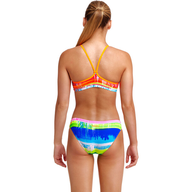 Funkita Bikini due pezzi con schienale a coste Ragazza, colorato